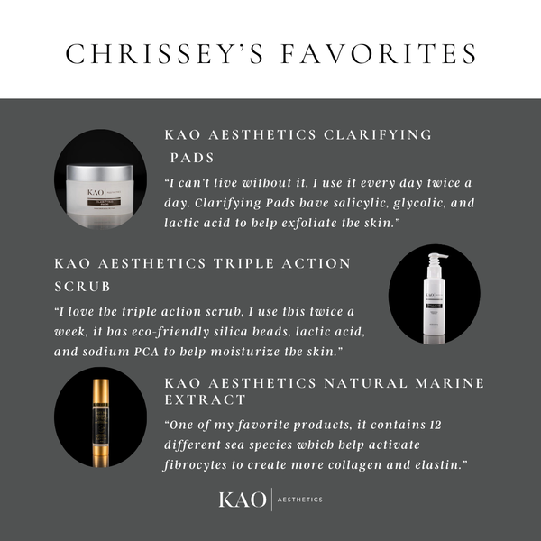 Chrissey’s Favorite Skincare Products