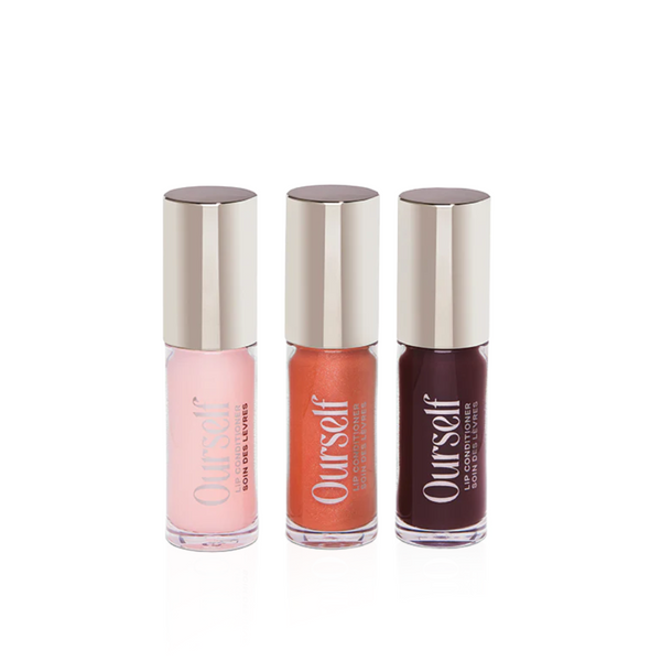 Ourself Lip Conditioner Mini Trio (Clear, Berry, Sunset)